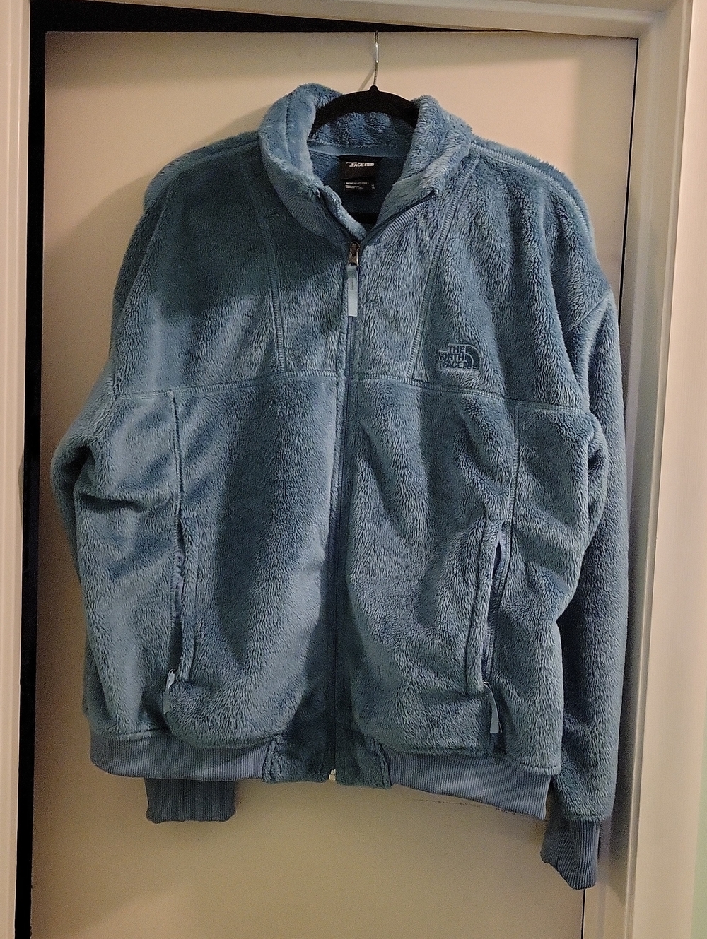 The North Face Womens Blue Fleece Jacket - Cozy Full-Zip